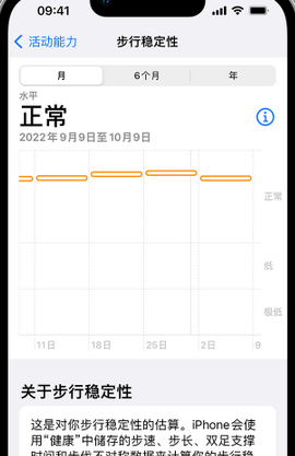 永嘉iPhone手机维修如何在iPhone开启'步行稳定性通知'