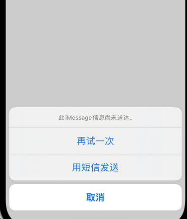 永嘉apple维修iPhone上无法正常发送iMessage信息