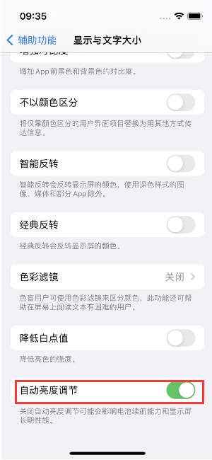 永嘉苹果15维修店分享iPhone 15 Pro系列屏幕亮度 