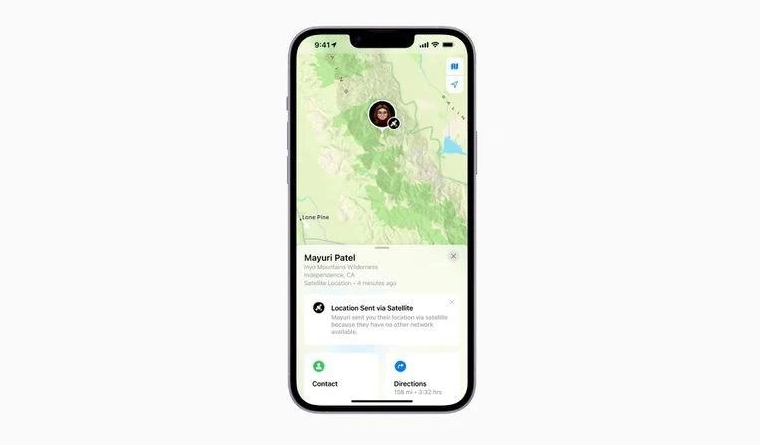 永嘉苹果14维修分享iPhone14系列中 FindMy功能通过卫星分享位置方法教程 